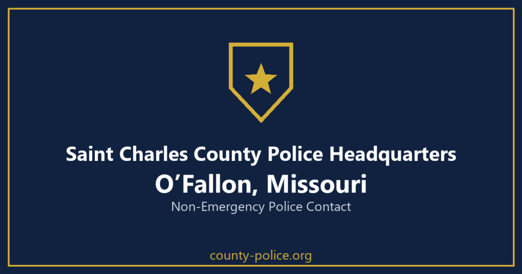Non Emergency Police Number in O’Fallon, Missouri