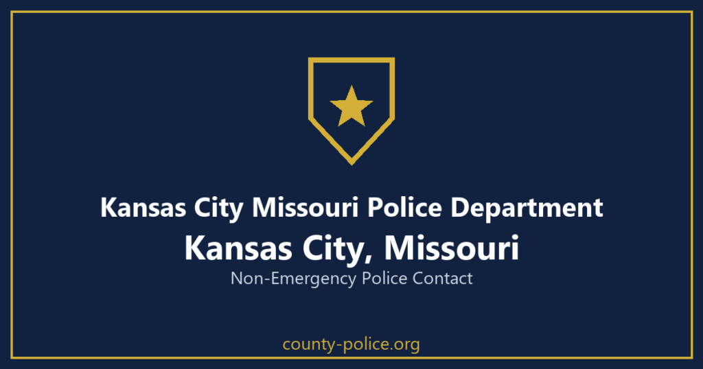 Non Emergency Police Number in Kansas City, Missouri